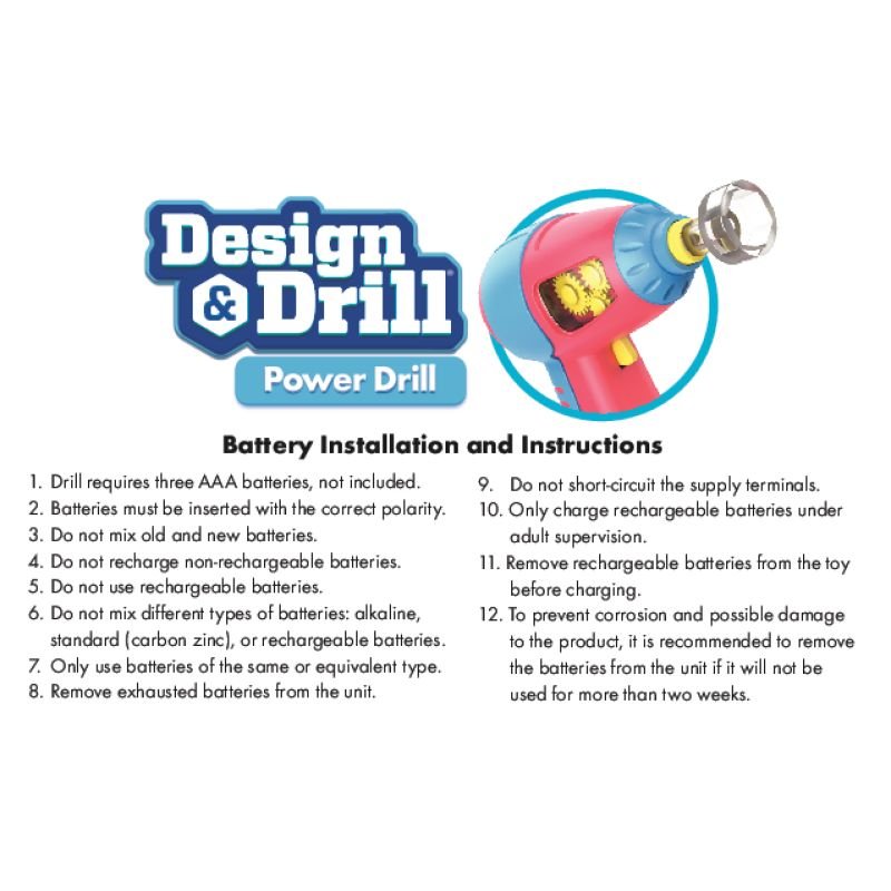 Design & Drill Power Drill - Safari Ltd®