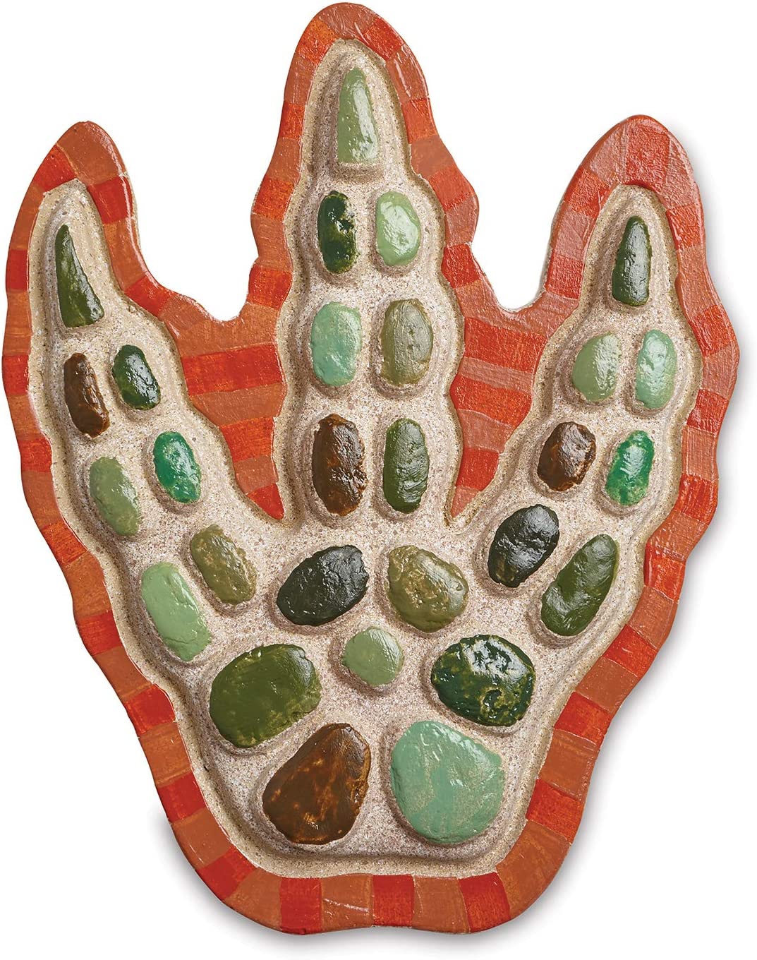 Dino Footprint Stepping Stone Craft Kit - Safari Ltd®