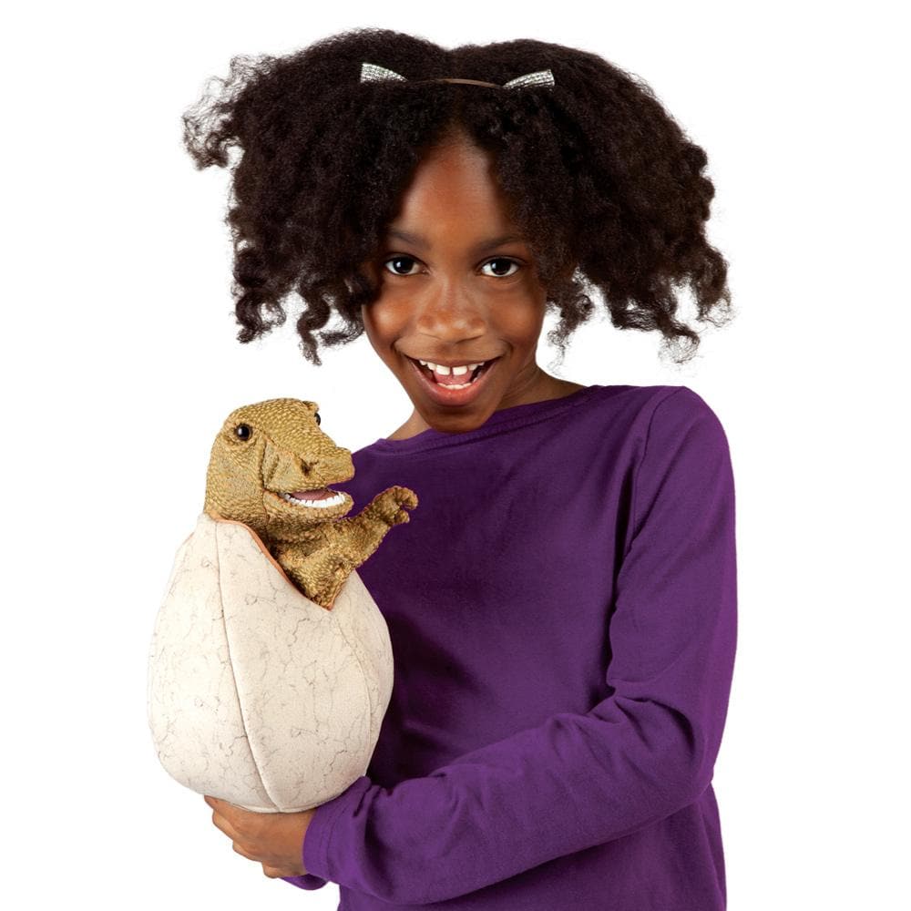 Dinosaur Egg Stuffed Animal Puppet - Safari Ltd®