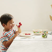 Dinosaurs Eco-Friendly Bamboo Dinnerware Set - Safari Ltd®