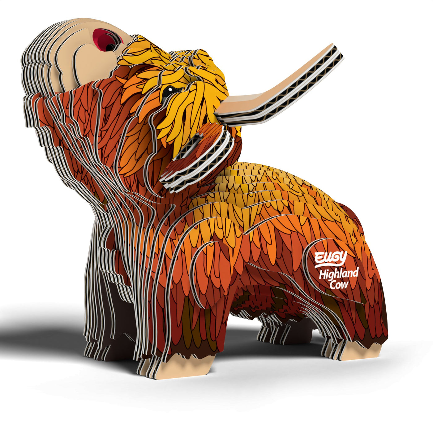 EUGY Highland Cow 3D Puzzle - Safari Ltd®