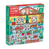 Family Winter Chalet - 500 pc Puzzle - Safari Ltd®