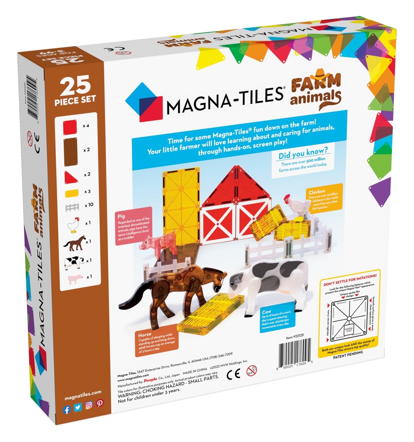 Farm Animals 25 Piece Set - Safari Ltd®