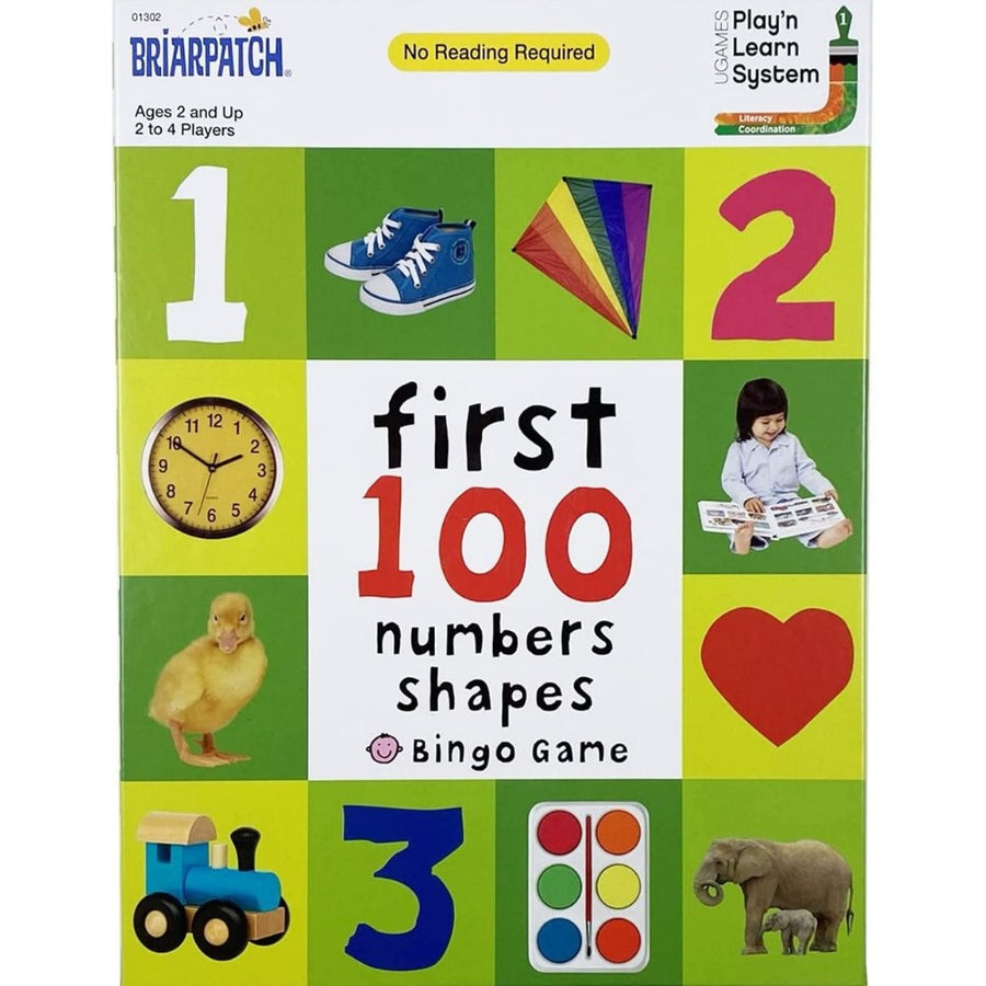 First 100 Numbers & Shapes Bingo - Safari Ltd®