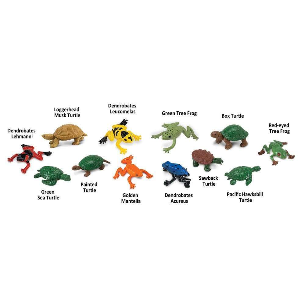 Frogs &amp; Turtles Bulk Bag | Montessori Toys | Safari Ltd.