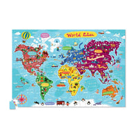 Geography Puzzle & Poster: World Cities - Safari Ltd®