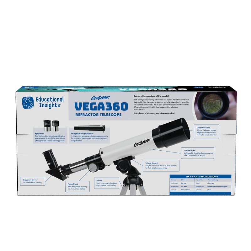 GeoSafari Vega 360 Refractor Telescope - Safari Ltd®