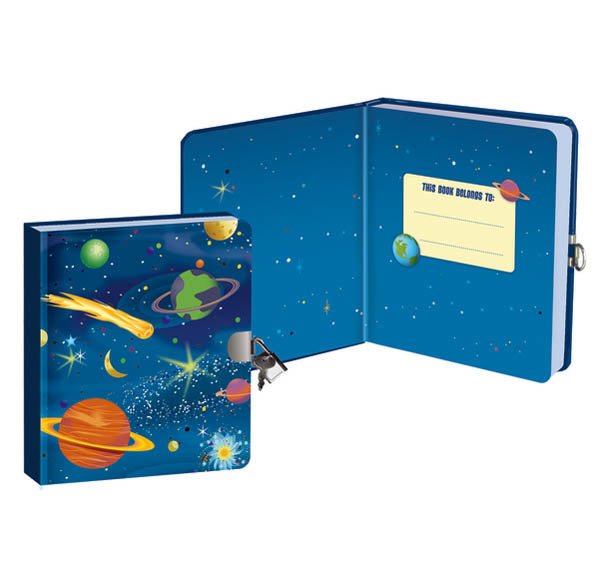 Glow in the Dark Diary - Deep Space - Safari Ltd®