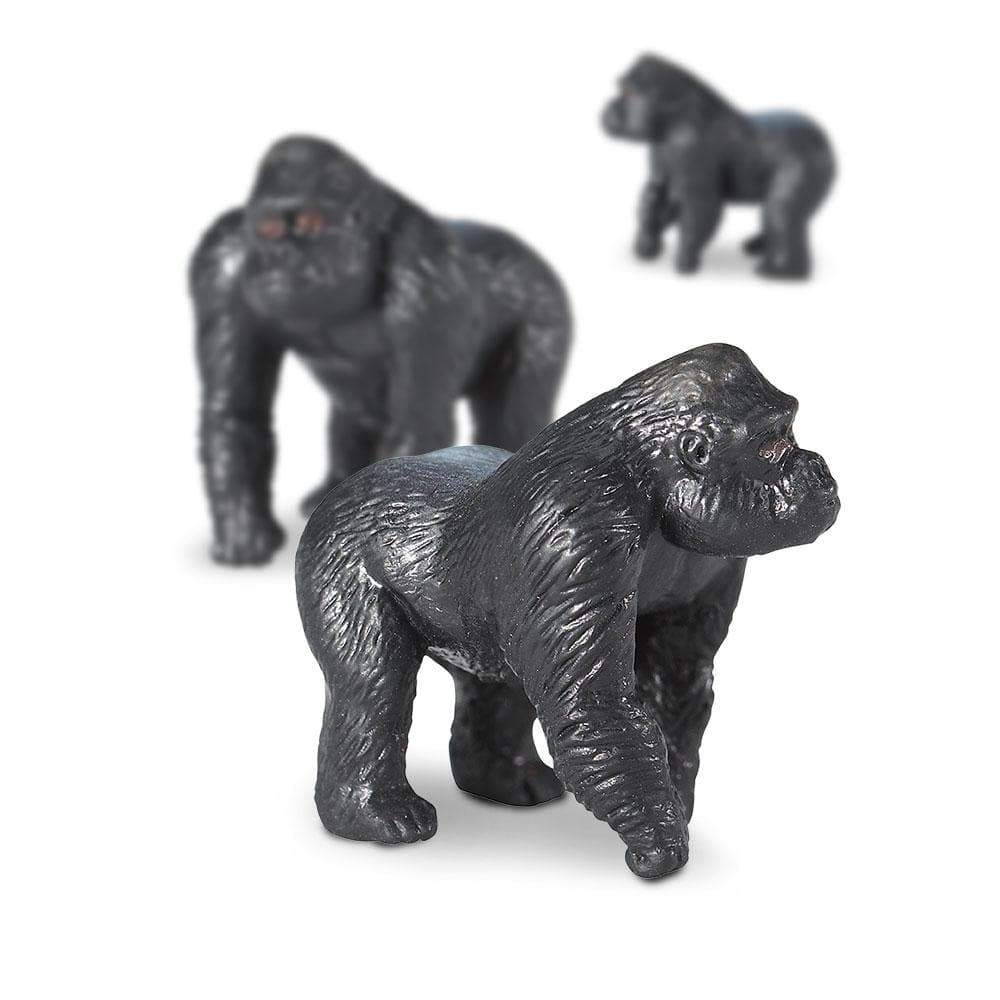 Gorillas - 192 pcs - Good Luck Minis | Montessori Toys | Safari Ltd.