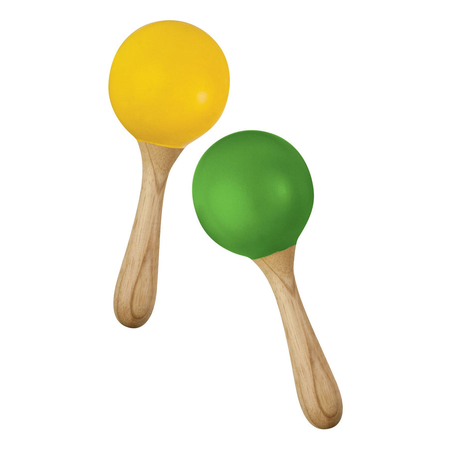 Green Tones Egg Shaker Handle Maracas - Safari Ltd®