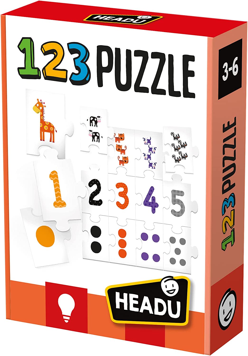 Headu 123 Puzzle - Safari Ltd®