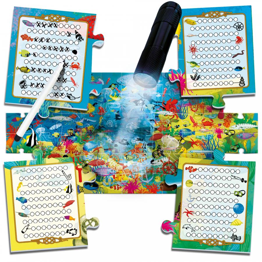 Headu Explore the Sea Life Puzzle - Safari Ltd®