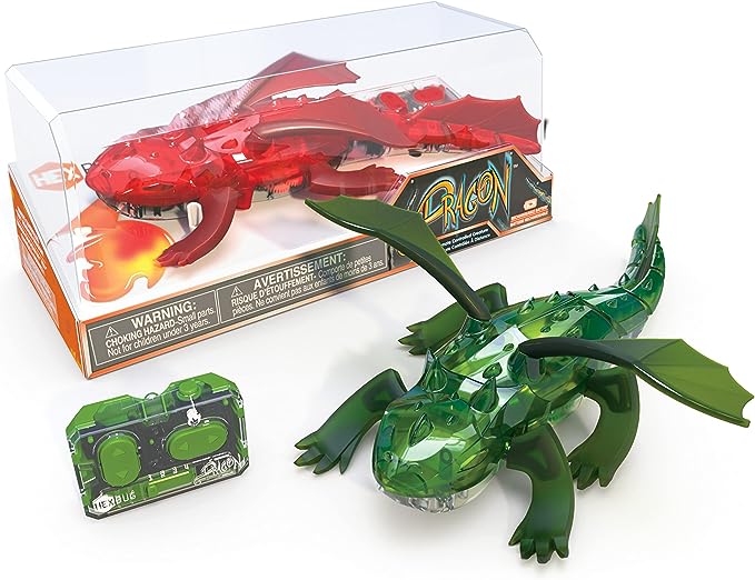 HEXBUG - Remote Control Dragon - Assorted Colors - Safari Ltd®