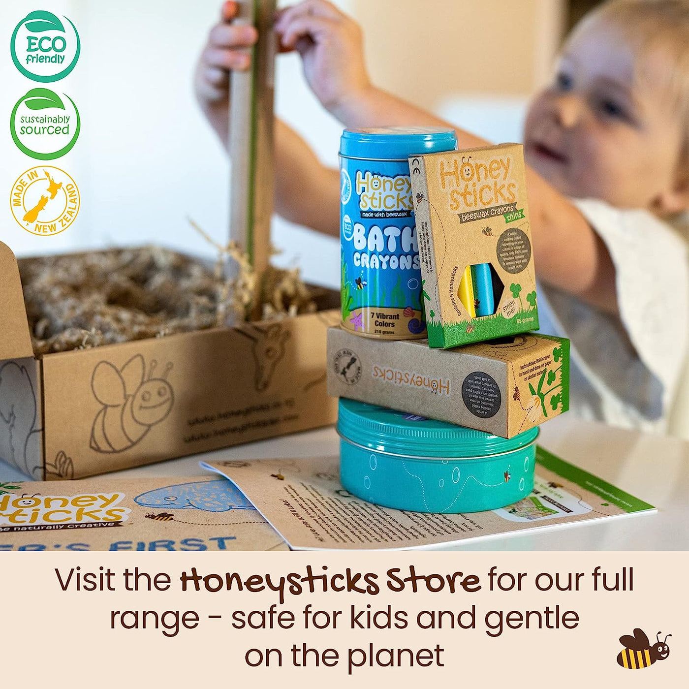 Honeysticks - Bath Crayons - Safari Ltd®