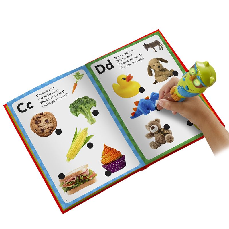 Hot Dots Jr. Let’s Learn the Alphabet Interactive Book & Pen Set - Safari Ltd®