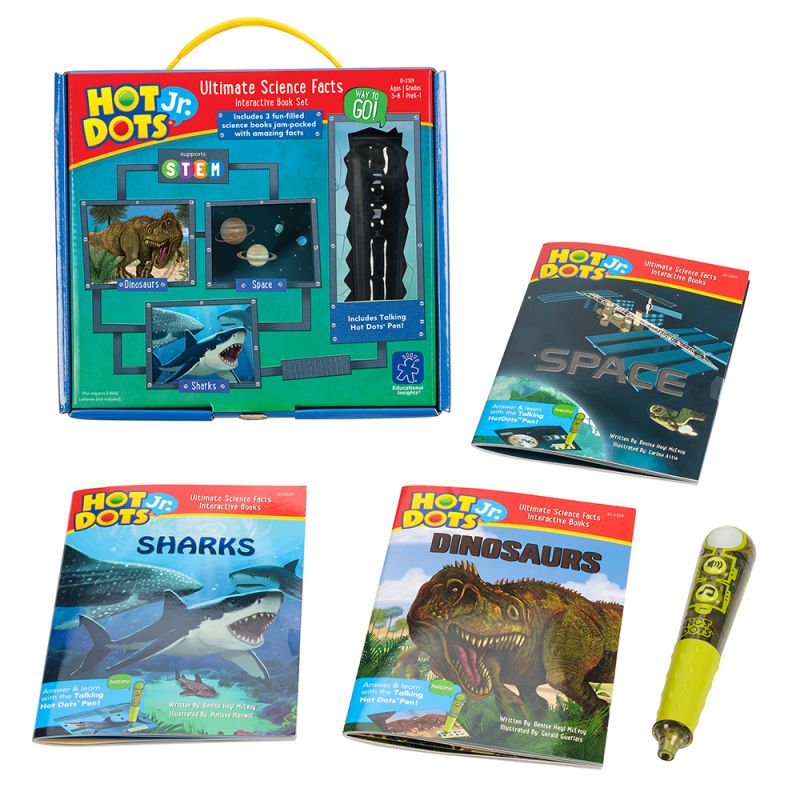 Hot Dots Jr. Ultimate Science Interactive Talking Set + Pen - Safari Ltd®