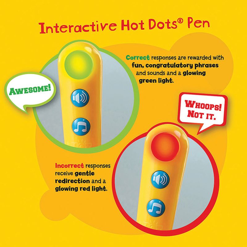 Hot Dots Let’s Master Grade 2 Math Set with Hot Dots Pen - Safari Ltd®