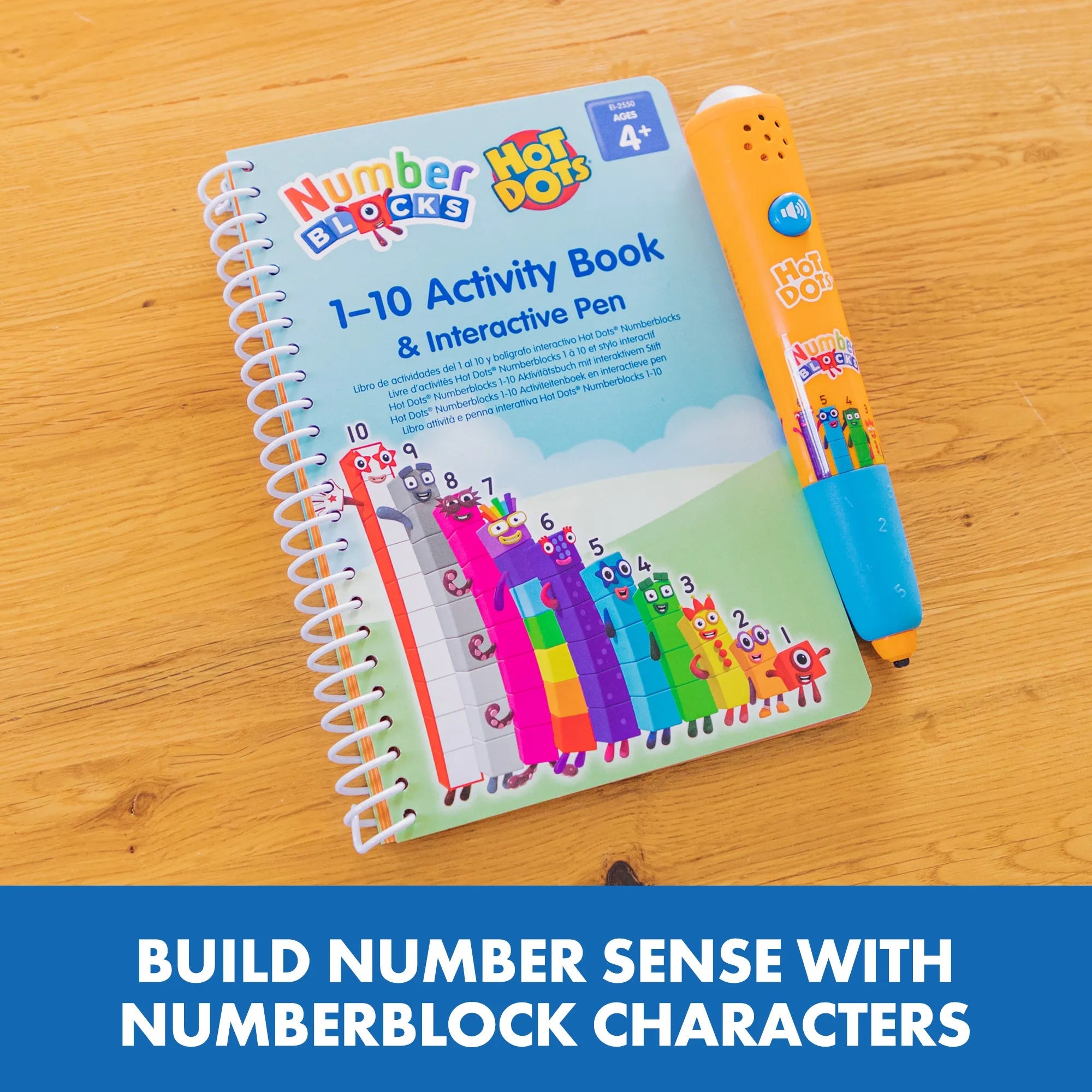 HotDots Numberblocks Activity Book 1-10 - Safari Ltd®