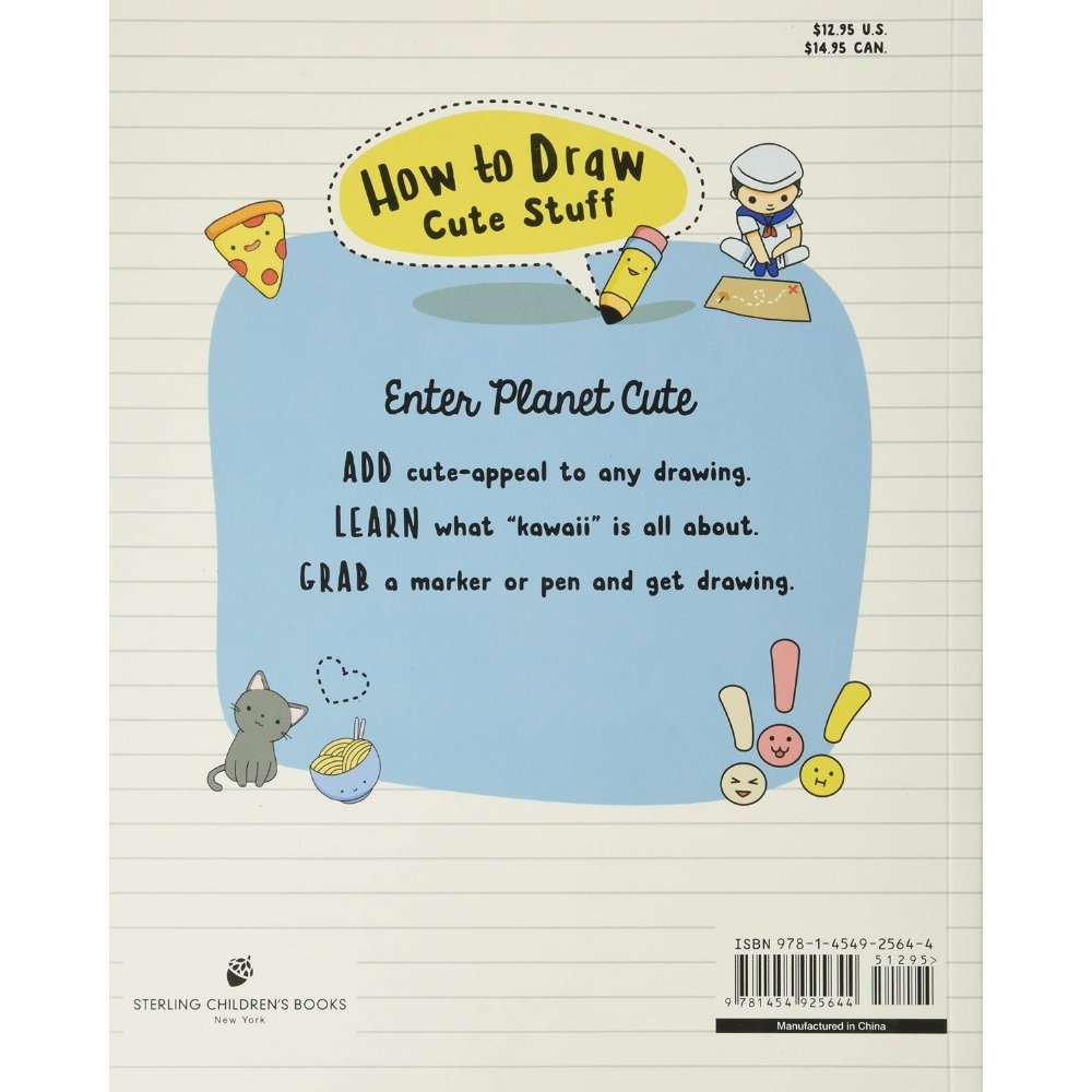 How to Draw Cute Stuff Book - Safari Ltd®