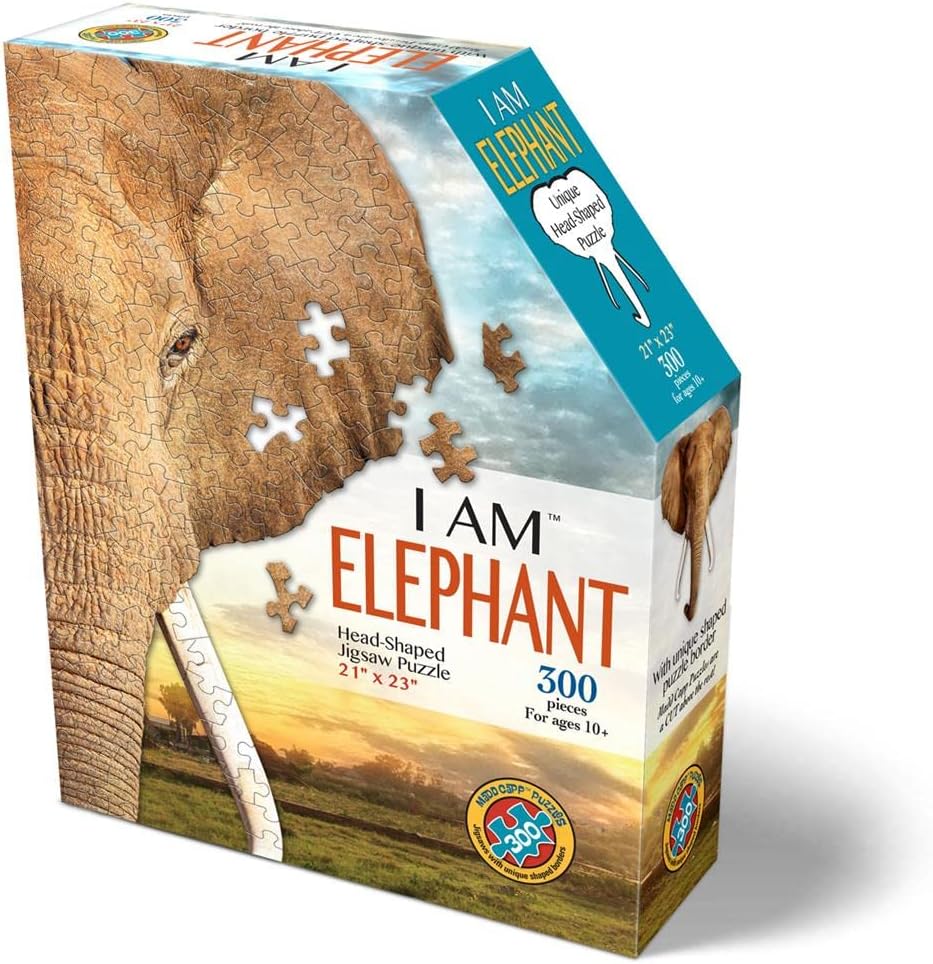 I Am Elephant - 300 pc. Puzzle - Safari Ltd®