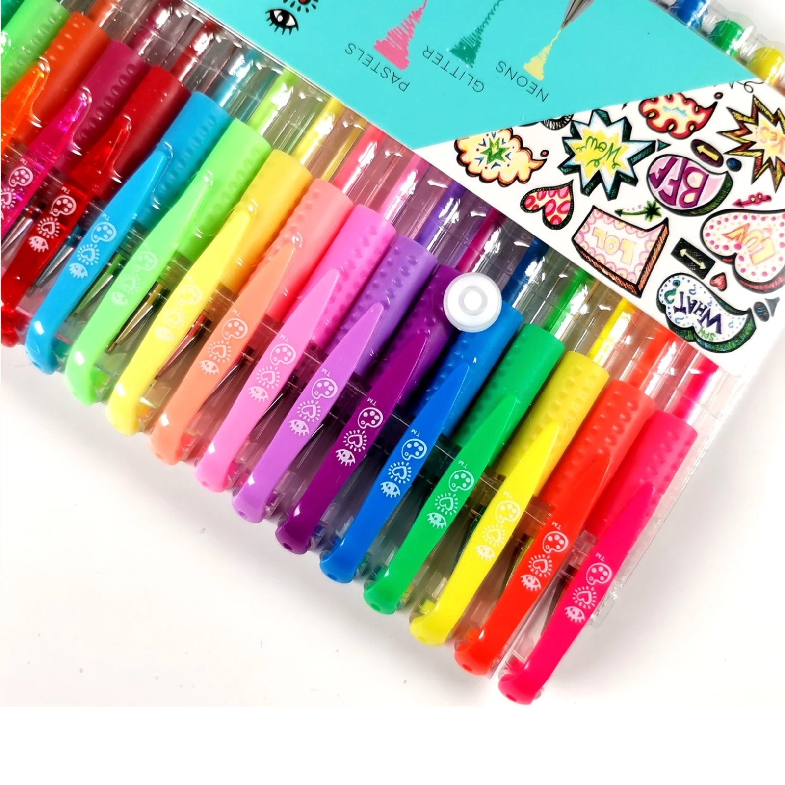 iHeartArt 24 Gel Pen Multi-Pack - Safari Ltd®