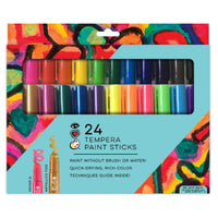 iHeartArt 24 Tempera Paint Sticks - Safari Ltd®