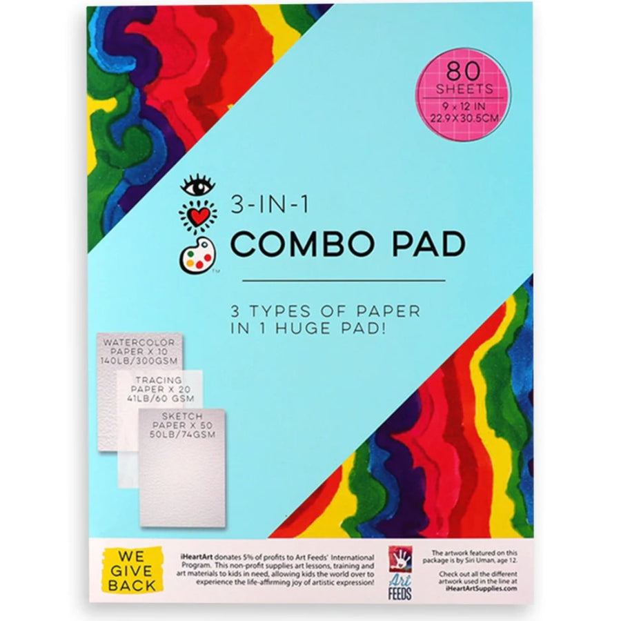 iHeartArt 3-in-1 Combo Pad - Safari Ltd®