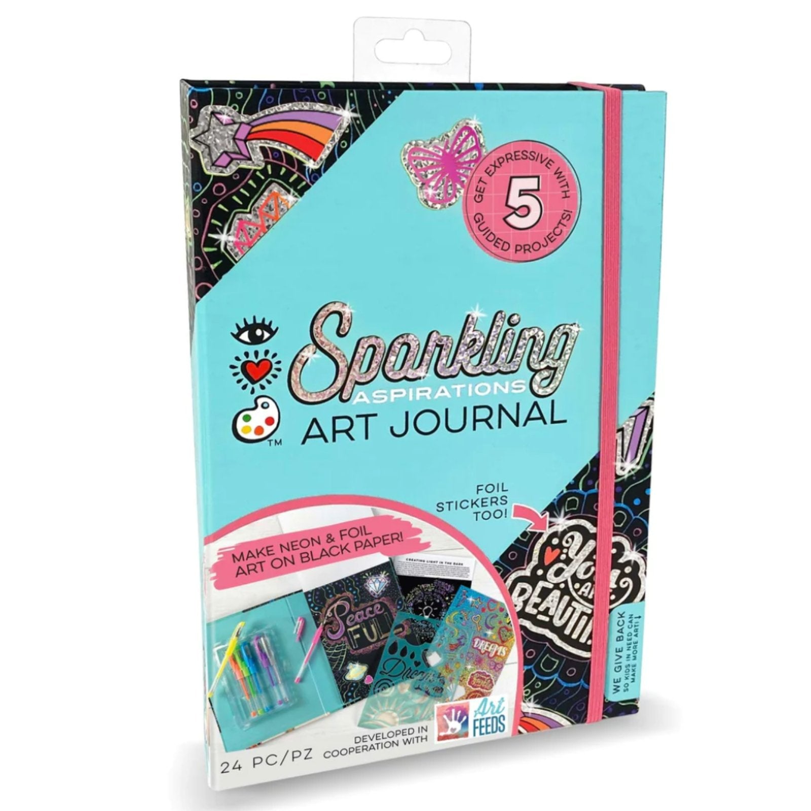 iHeartArt Art Journal - Sparkling Aspirations - Safari Ltd®