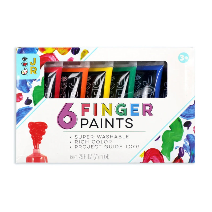 iHeartArt Jr 6 Finger Paints - Safari Ltd®