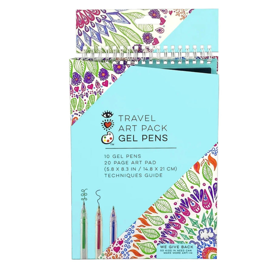 iHeartArt Travel Art Pack Gel Pens - Safari Ltd®