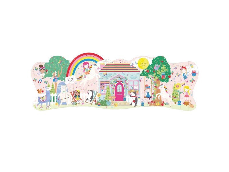 Jigsaw Puzzle - 60 pc Rainbow Fairy - Safari Ltd®