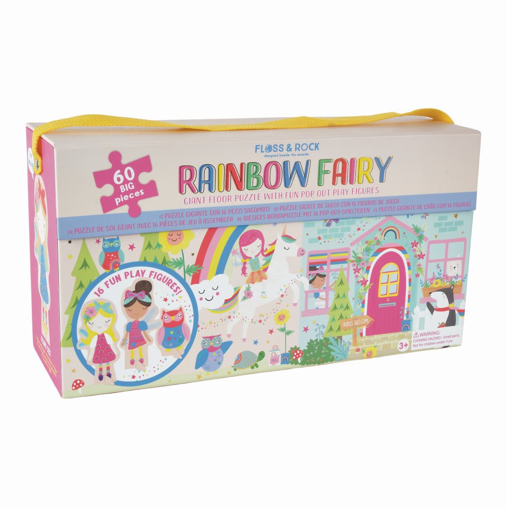 Jigsaw Puzzle - 60 pc Rainbow Fairy - Safari Ltd®