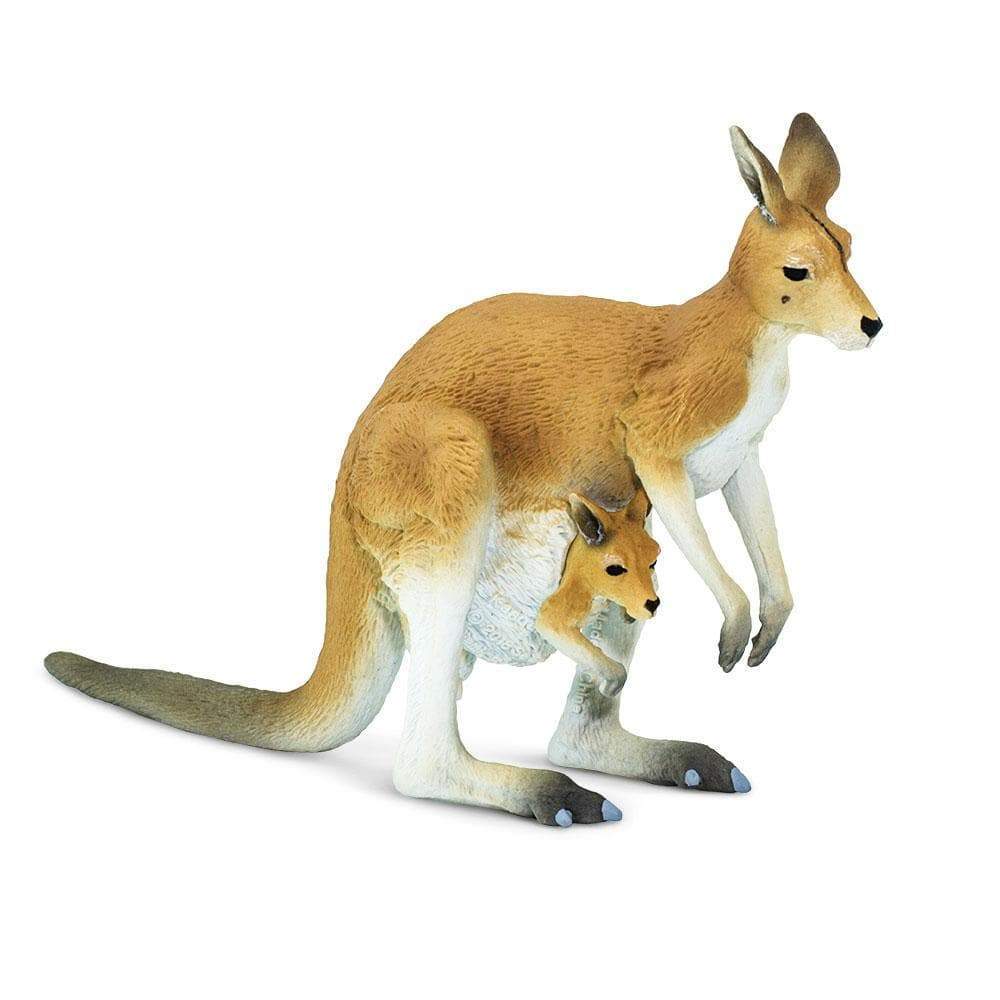 Kangaroo with Joey Toy | Wildlife Animal Toys | Safari Ltd.