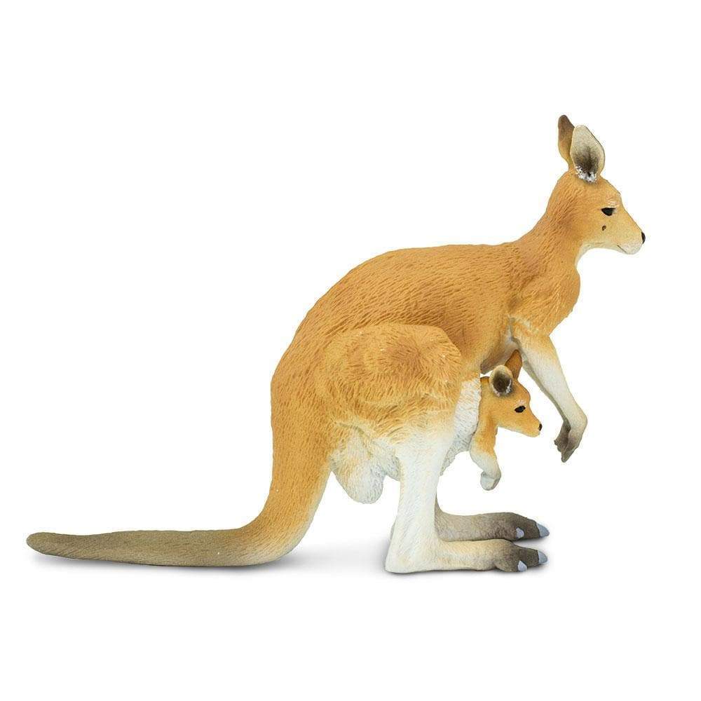 Kangaroo with Joey Toy | Wildlife Animal Toys | Safari Ltd.