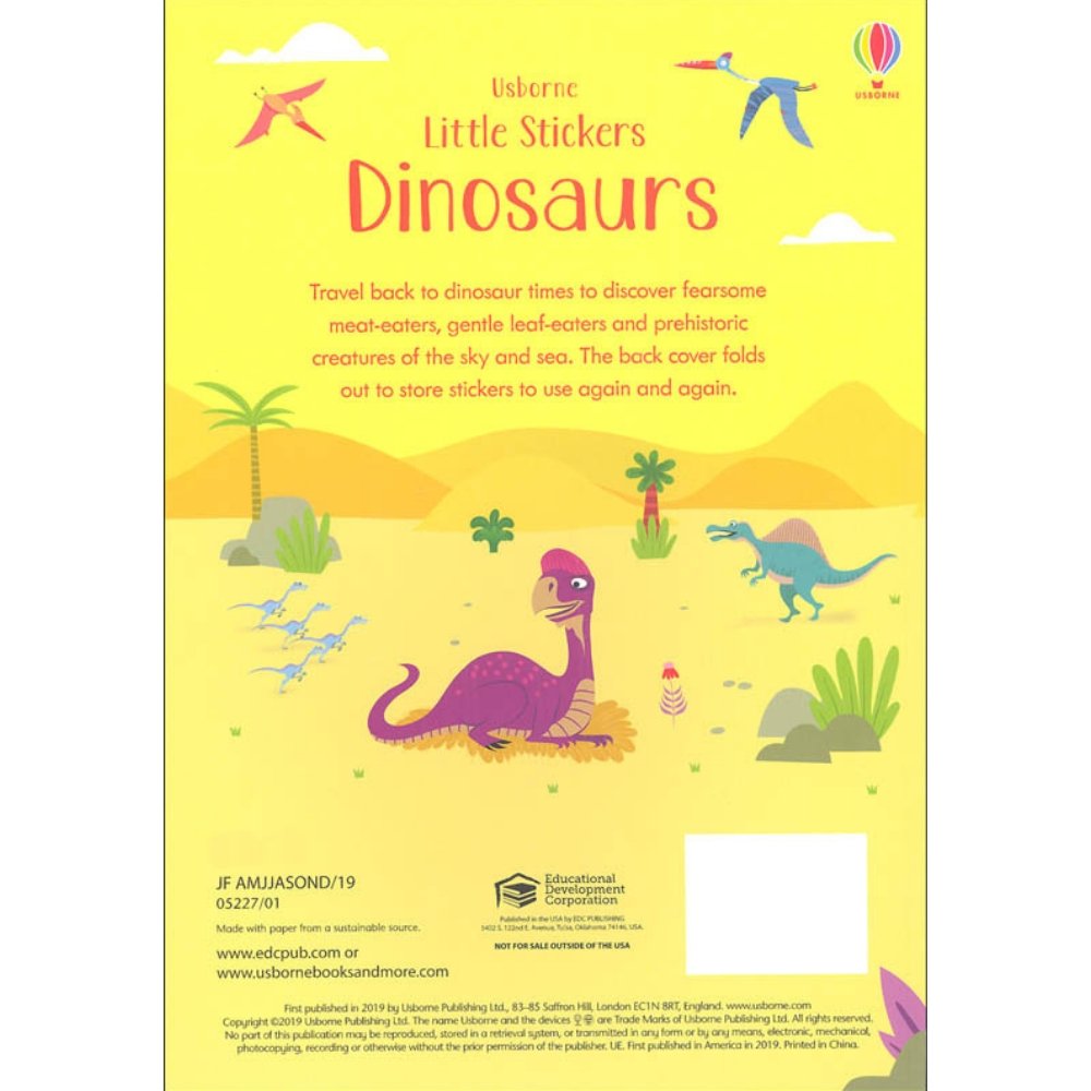 Little First Stickers - Dinosaurs Book - Safari Ltd®