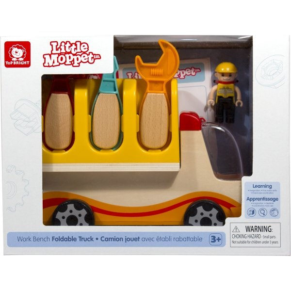 Little Moppet Truck with Folding Workbench - Safari Ltd®