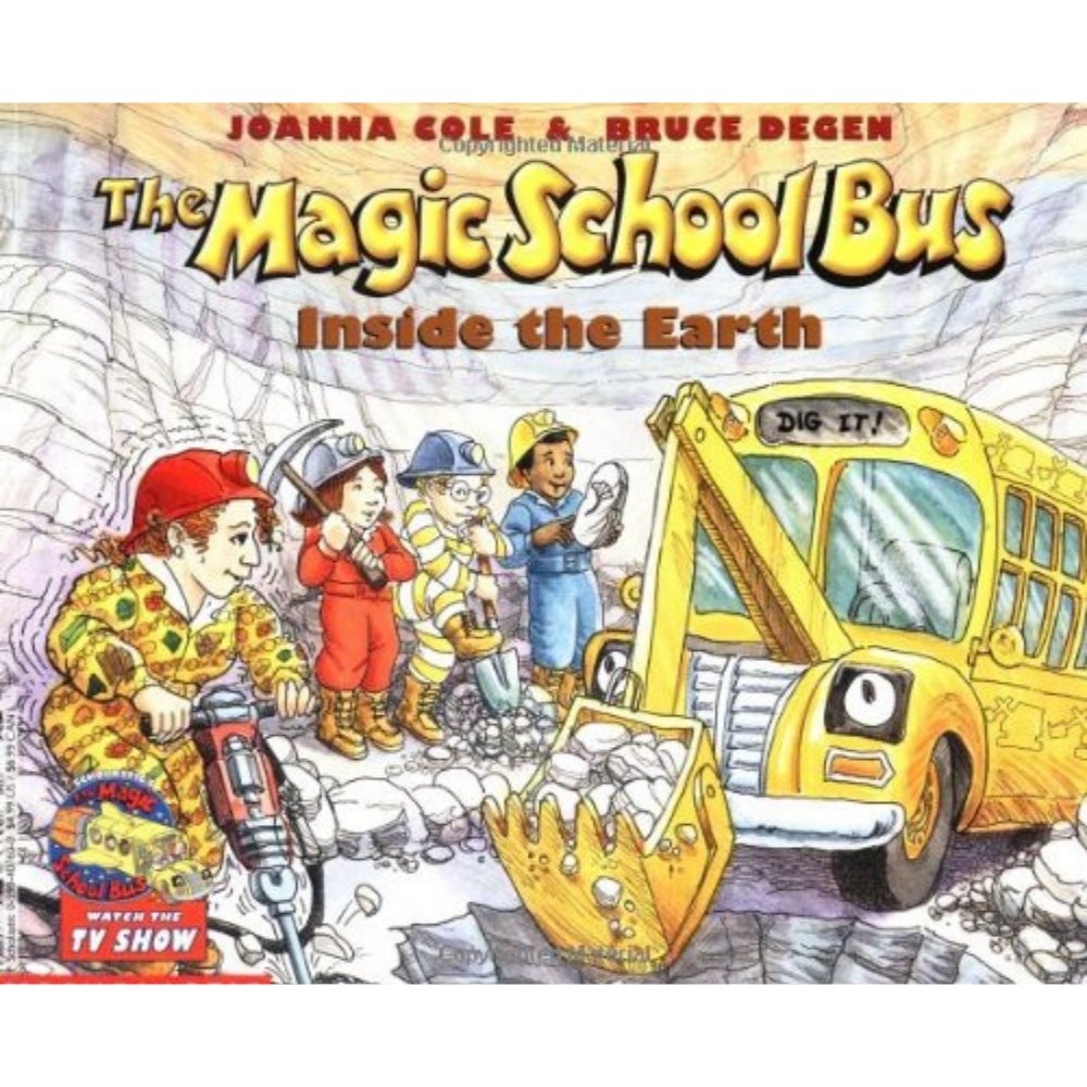 Magic School Bus Series: Inside Earth Book - Safari Ltd®