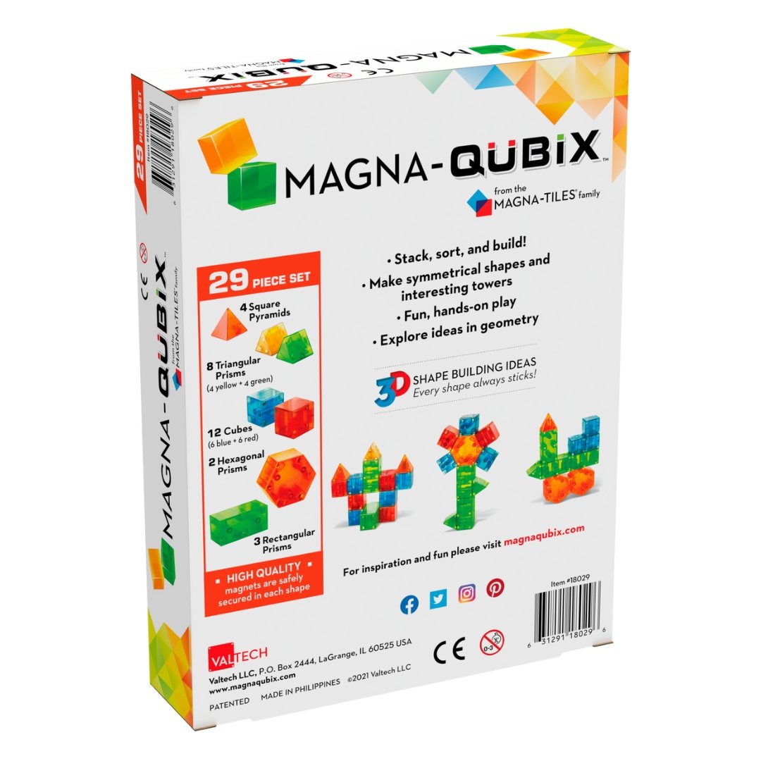 Magna-Qubix 29 Piece Set - Safari Ltd®