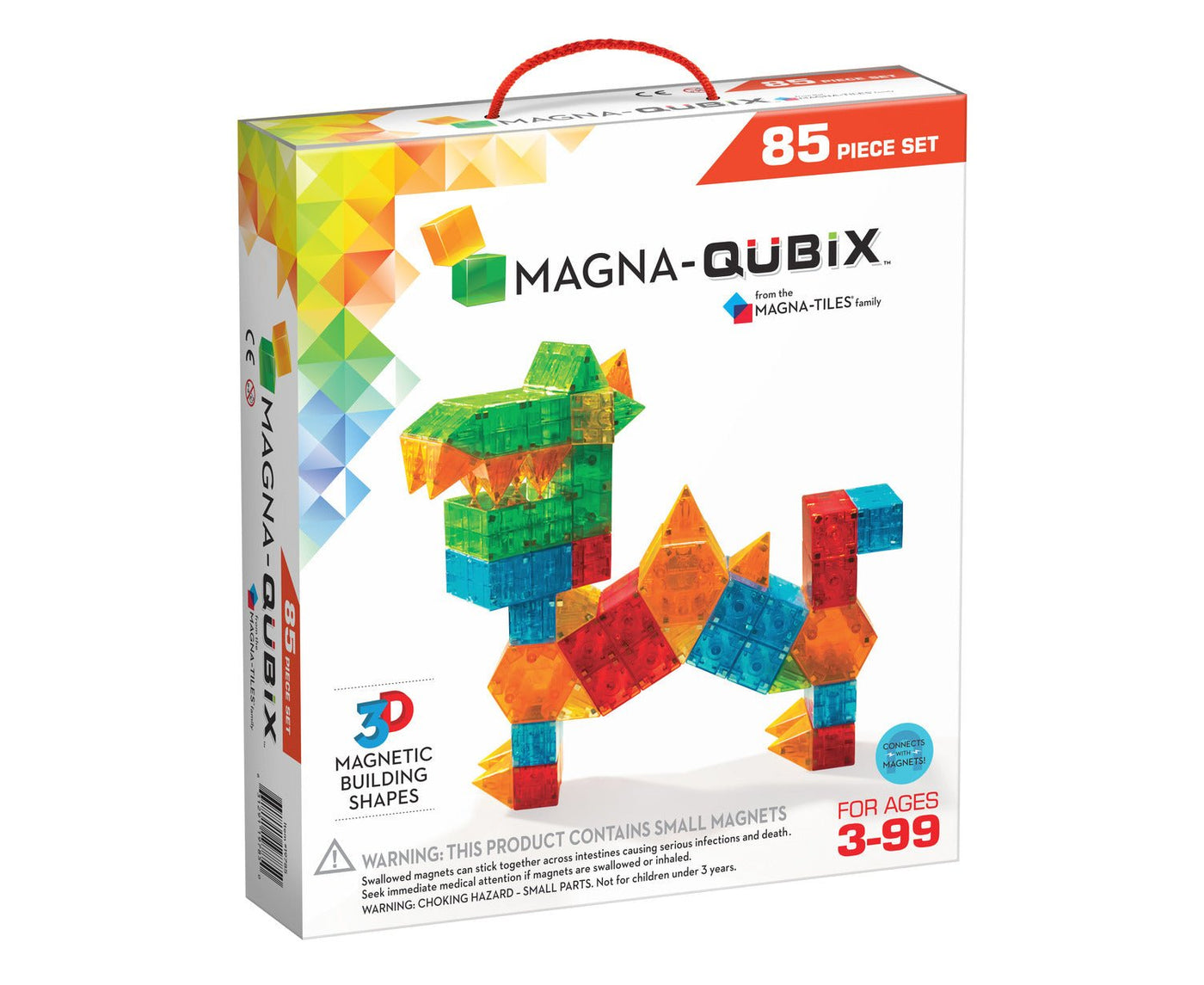 Magna-Qubix 85 Piece Set - Safari Ltd®