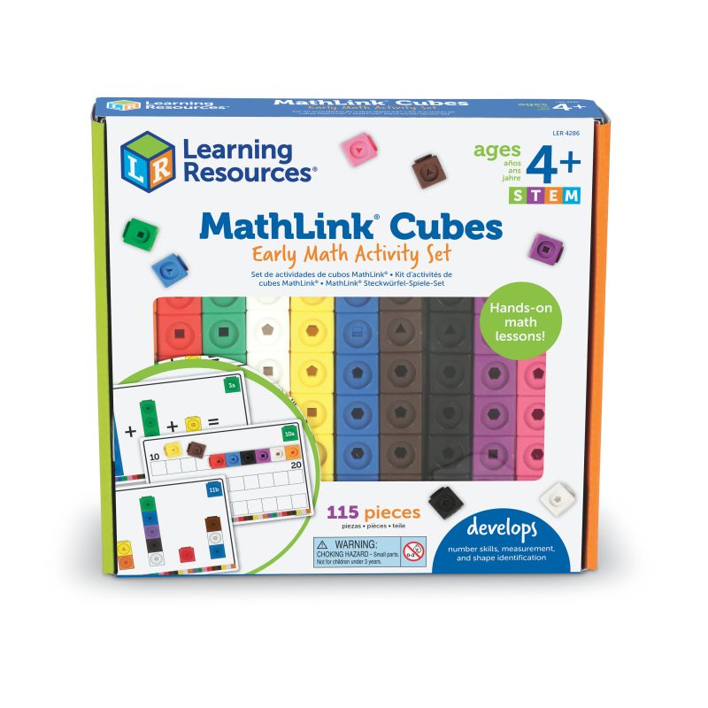 MathLink Cubes Early Math Starter Set - Safari Ltd®