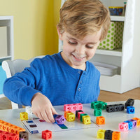 MathLink Cubes Early Math Starter Set - Safari Ltd®