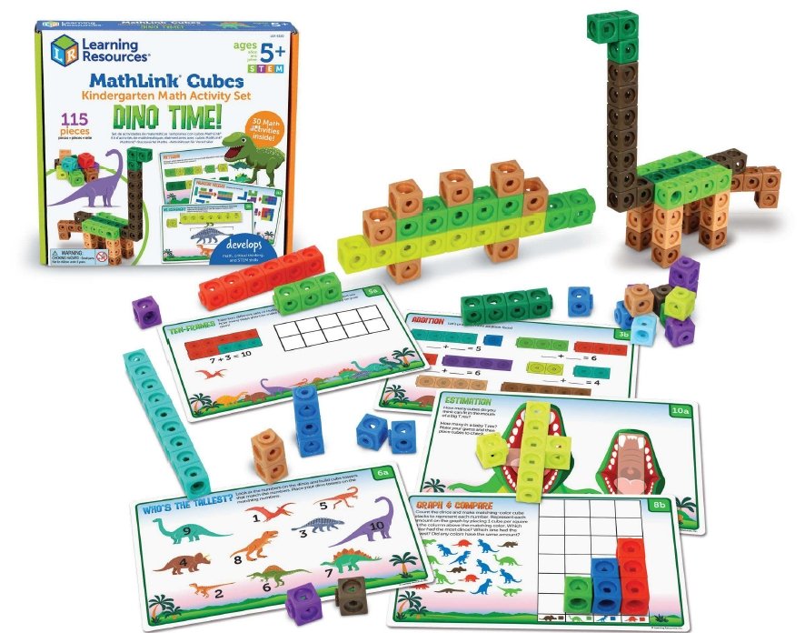 MathLink Dino Time Cubes - Safari Ltd®