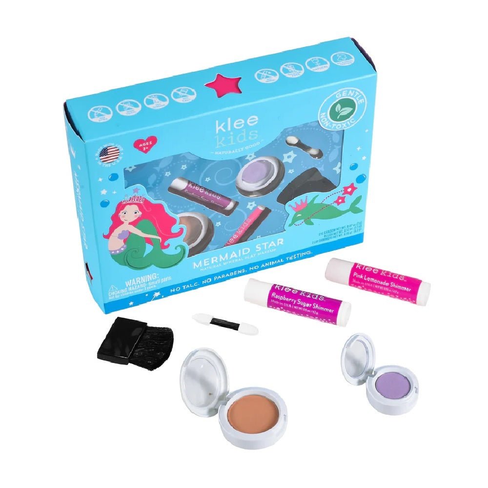 Mermaid Star - Klee Kids Natural Play Makeup 4-PC Kit - Safari Ltd®