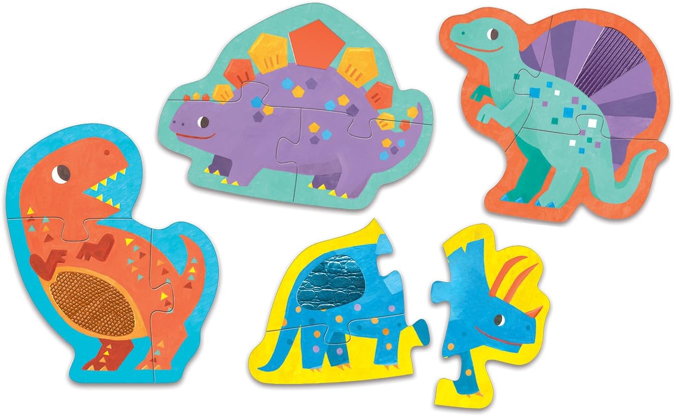 Mighty Dinosaurs My First Touch & Feel Puzzle - Safari Ltd®