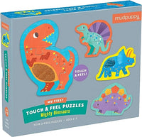 Mighty Dinosaurs My First Touch & Feel Puzzle - Safari Ltd®