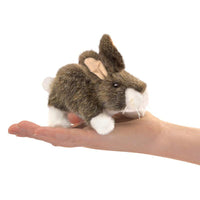 Mini Cottontail Rabbit Puppet - Safari Ltd®