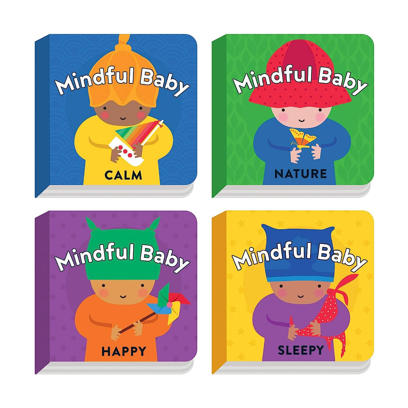 Mudpuppy Mindful Baby Board Book Set - Safari Ltd®