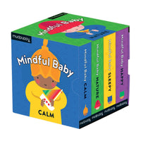 Mudpuppy Mindful Baby Board Book Set - Safari Ltd®