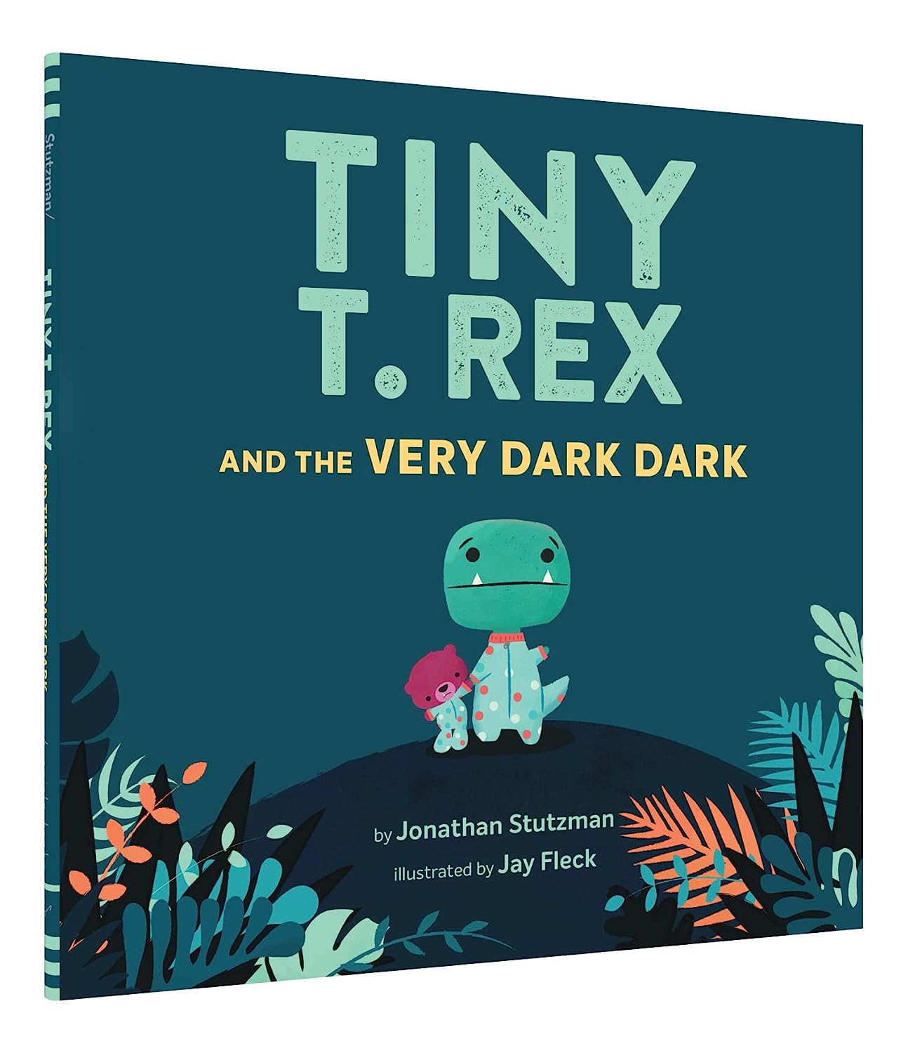 Mudpuppy Tiny T. Rex and the Very Dark Dark Book - Safari Ltd®