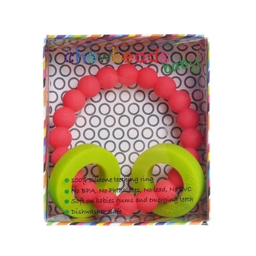 Mulberry Teether - Punchy Pink - Safari Ltd®